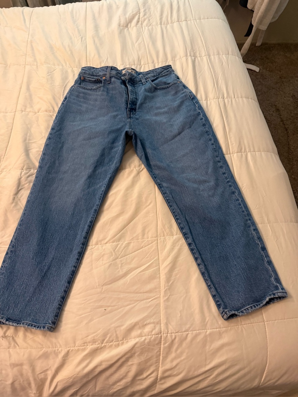 Madewell Light Blue Ankle Jeans